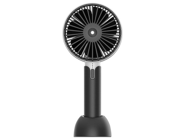Mini Ventilador Aktion para escritorio, Color Negro.