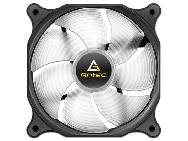 Ventilador Antec F12 RACING ARGB de 120mm. Color Negro