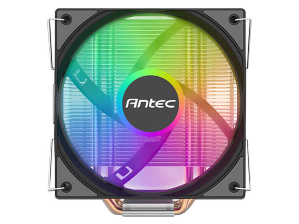 Disipador y Ventilador Antec A450 Frgb de 120mm, Socket Intel 1851, 1700, 1200, 115x y AMD AM4, AM5. Color Negro.