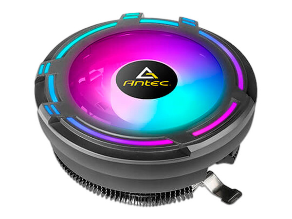 Disipador Antec T120, 120mm, Compatible con Socket AM4, AM3+, LGA 1200 y LGA 1151, Color Negro.