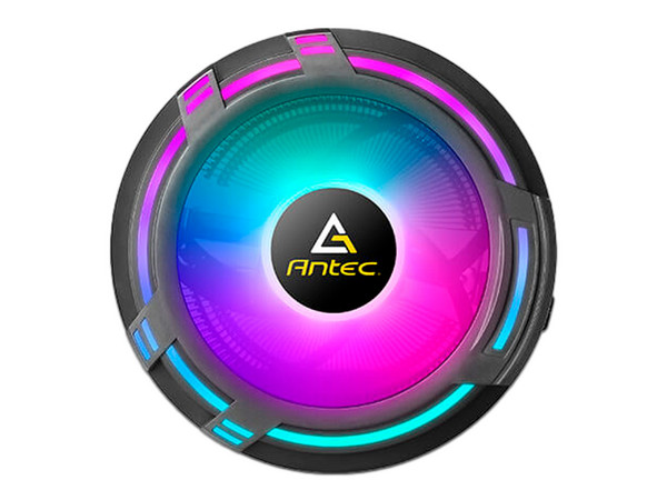 Disipador Antec T120, 120mm, Compatible con Socket AM4, AM3+, LGA 1200 y LGA 1151, Color Negro.