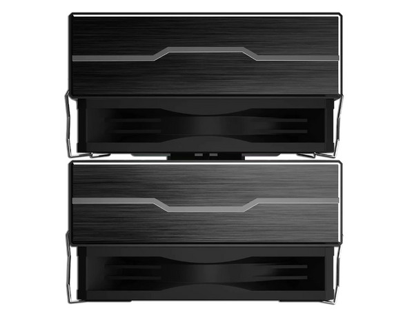 Disipador y Ventilador Balam Rush NITROX NX70, Soporta Socket LGA 1700, 1366, 775 y AMD AM4 y AM5, Color Negro.