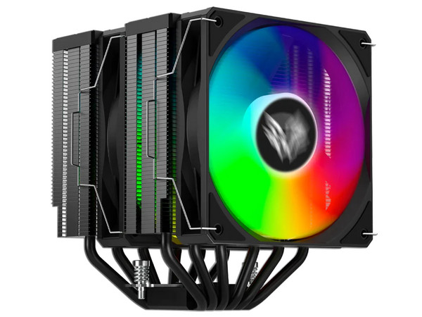 Disipador y Ventilador Balam Rush NITROX NX70, Soporta Socket LGA 1700, 1366, 775 y AMD AM4 y AM5, Color Negro.