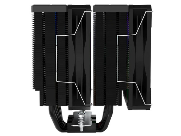 Disipador y Ventilador Balam Rush NITROX NX70, Soporta Socket LGA 1700, 1366, 775 y AMD AM4 y AM5, Color Negro.