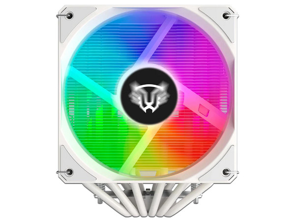 Disipador y Ventilador Balam Rush NITROX NX70, Soporta Socket LGA 1700, 1366 y AMD AM4 y AM5, Color Blanco.