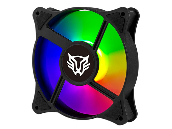 Kit de 3 Ventiladores Balam Rush Eolox Blaze EX90K, Aura RGB, 1200RPM, 120mm, RGB, Color Negro.