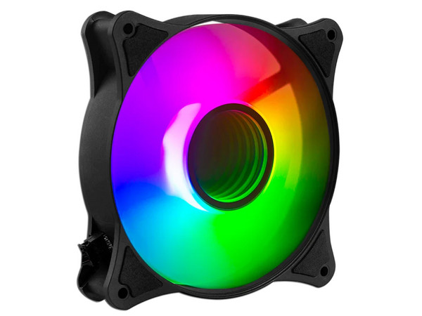 Kit de 3 Ventiladores Balam Rush Eolox Blaze EX90K, Aura RGB, 1200RPM, 120mm, RGB, Color Negro.