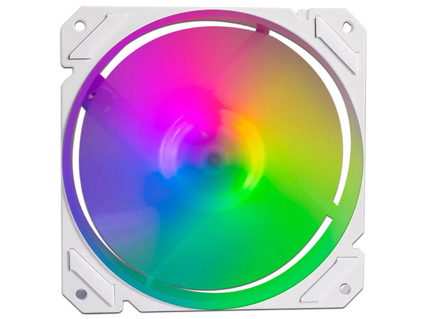 Kit de 3 Ventiladores Balam Rush Eolox Blaze EX70KW, 1200RPM, 120mm, RGB, Color Blanco.