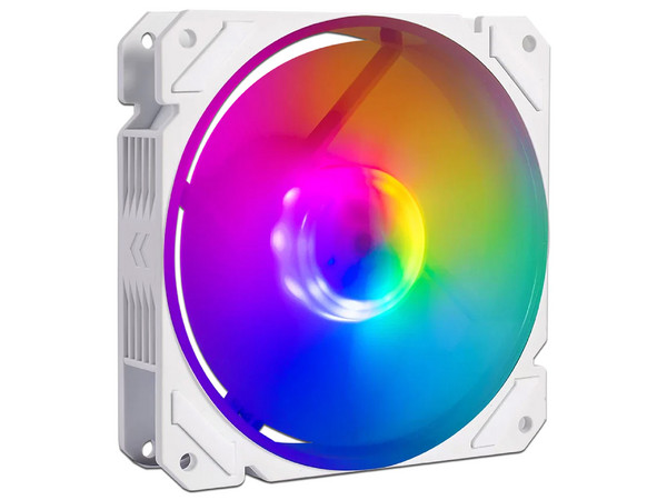 Kit de 3 Ventiladores Balam Rush Eolox Blaze EX70KW, 1200RPM, 120mm, RGB, Color Blanco.