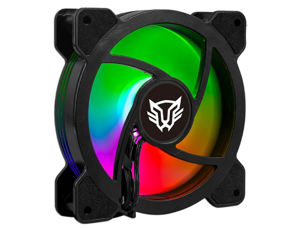 Ventilador BalamRush Eolox Blaze EX50 de 120mm, Aura RGB. Color Negro.