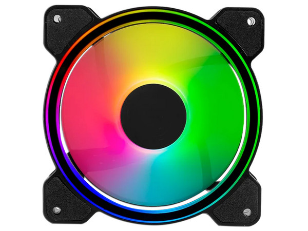 Ventilador BalamRush Eolox Blaze EX50 de 120mm, Aura RGB. Color Negro.