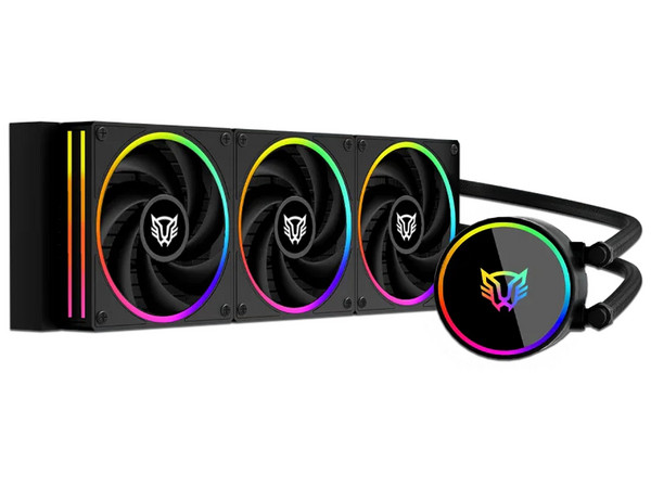 Sistema de Enfriamiento Liquido Balam Rush Hydrox Pro V2 HYX36, TDP 3000 W, RGB, 3 x 120mm, Color Negro.