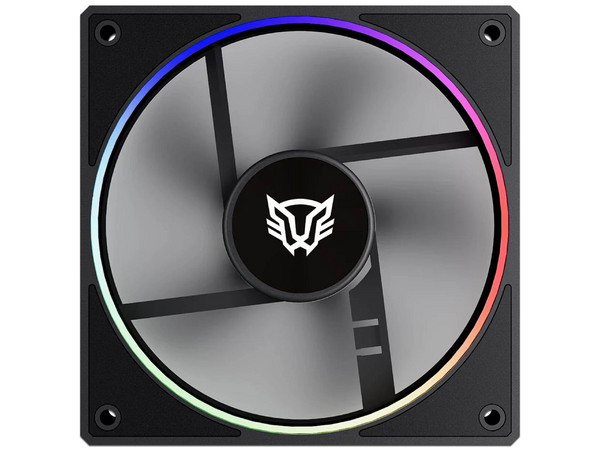 Kit 3 Ventiladores 120mm EOLOX BORA EXB85R Balam Rush Azender Series, ARGB, 600-1800 RPM, 48 CFM, Negro.
