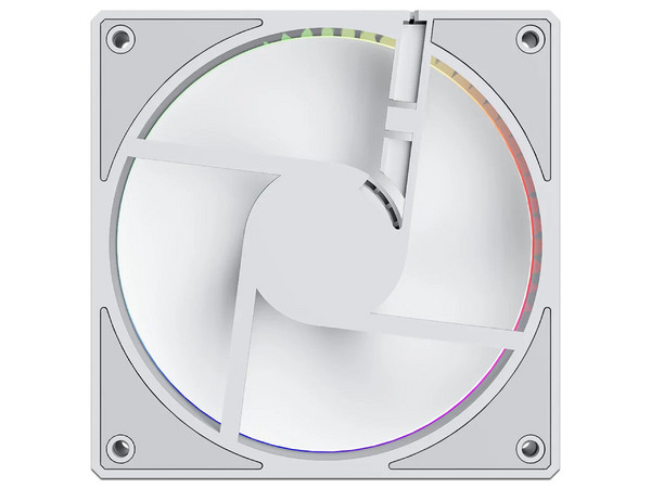Ventilador Balam Rush BR-942218, Eolox Bora EXB85, 120mm, Iluminación RGB, 600-1600 RPM, PWM 4 Pin, Color Blanco.