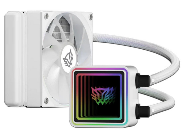 Sistema de Enfriamiento líquido Balam Rush Cryo Prism 120 ICE, ARGB, 120mm, Color Blanco.