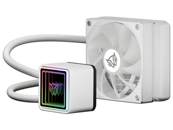 Sistema de Enfriamiento líquido Balam Rush Cryo Prism 120 ICE, ARGB, 120mm, Color Blanco.