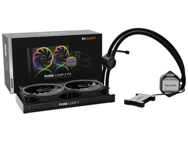 Sistema de Enfriamiento Líquido be quiet! Pure Loop 2 FX, 280mm, hasta 2200RPM, Color Negro.