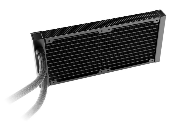 Enfriador Líquido Light Loop 240mm BW020, ARGB, 2 Ventiladores Light Wings LX PWM, Alto Rendimiento para CPU Overclockeadas, Color Negro.