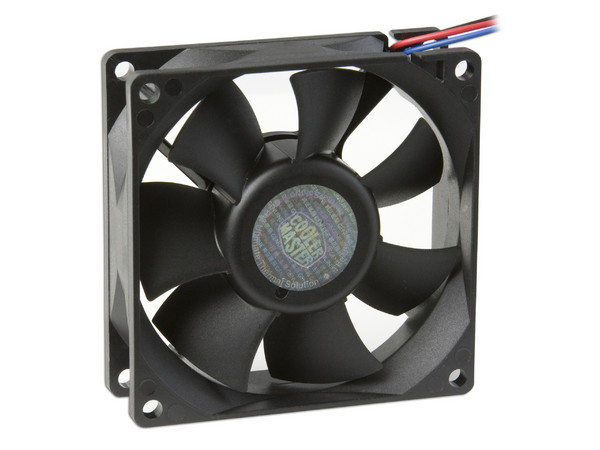 Ventilador para Gabinete CoolerMaster Ultra Silent, 80 mm.