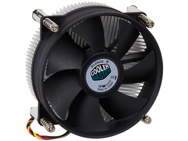 Disipador y Ventilador Cooler Master para Procesadores Intel Socket 1155 y 1156.