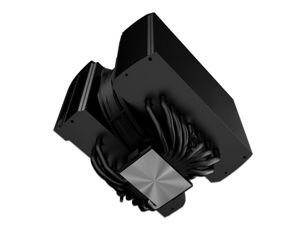 Disipador y Ventilador Cooler Master MASTERAIR MA824 SIGILO, Socket Intel: LGA 1700, 1200 y AMD: AM5, AM4.
