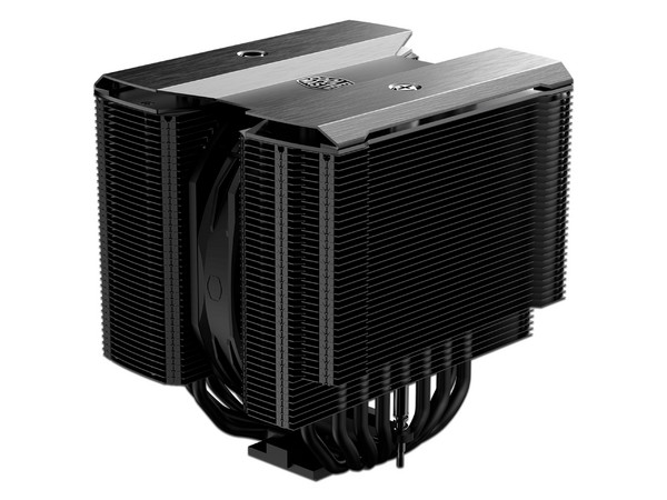 Disipador y Ventilador Cooler Master MASTERAIR MA824 SIGILO, Socket Intel: LGA 1700, 1200 y AMD: AM5, AM4.
