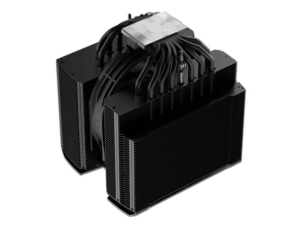 Disipador y Ventilador Cooler Master MASTERAIR MA824 SIGILO, Socket Intel: LGA 1700, 1200 y AMD: AM5, AM4.
