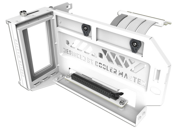 Kit de soporte vertical Cooler Master V3 para tarjeta gráfica PCIe 4.0, Color Blanco. Incluye cable PCIe.