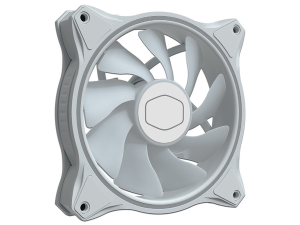 Ventilador Cooler Master MASTERFAN MF120 HALO, de 120 mm, con iluminación LED RGB direccionable.