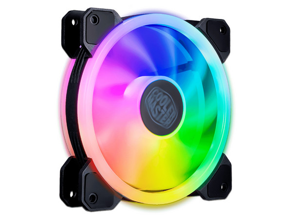Ventilador para Gabinete Cooler Master MasterFan MF120 S3, ARGB, 120mm.