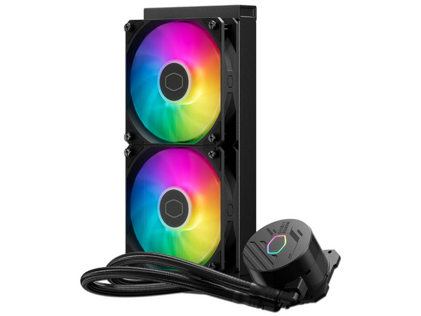 Sistema de Enfriamiento Líquido Cooler Master Masterliquid ML240L Core Argb, 240mm, Color Negro.