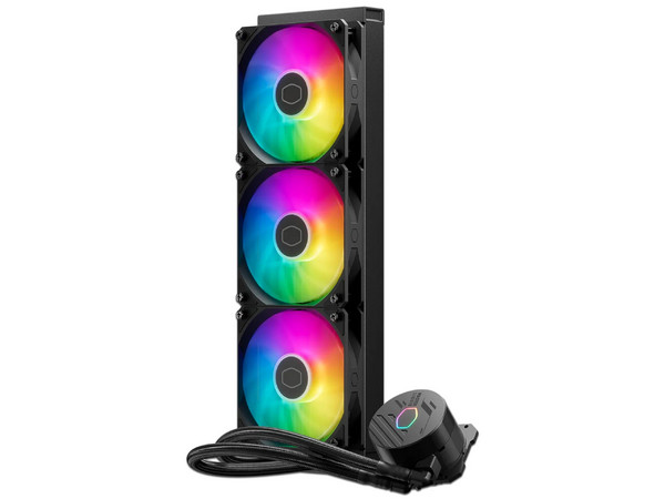 Sistema de Enfriamiento Líquido Cooler Master MasterLiquid 360 Core II, 360mm, Color Negro.