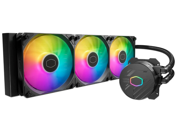 Sistema de Enfriamiento Líquido Cooler Master MasterLiquid 360 Core II, 360mm, Color Negro.