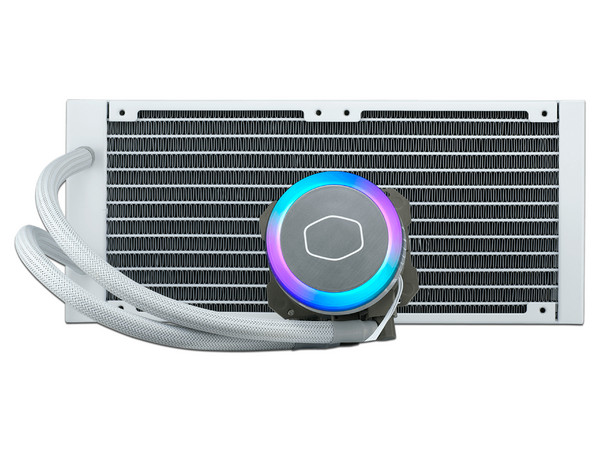 Sistema de Enfriamiento Líquido Cooler Master MasterLiquid ML240 Illusion, 240mm. Color Blanco.