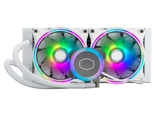 Sistema de Enfriamiento Líquido Cooler Master MasterLiquid ML240 Illusion, 240mm. Color Blanco.