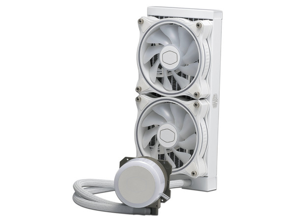 Sistema de Enfriamiento Líquido Cooler Master MasterLiquid ML240 Illusion, 240mm. Color Blanco.