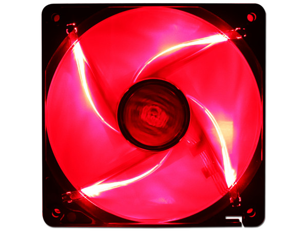Ventilador COOLER MASTER, 120 mm con 4 Leds Rojos, 2000 RPM, 19dBA 