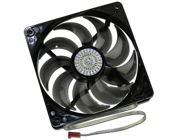 Ventilador COOLER MASTER, 120 mm con 4 Leds Rojos, 2000 RPM, 19dBA 