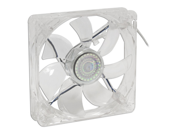 Paquete de 2 Ventiladores COOLER MASTER, 120 mm con 4 Leds Azules, 1200 RPM, 19dBA