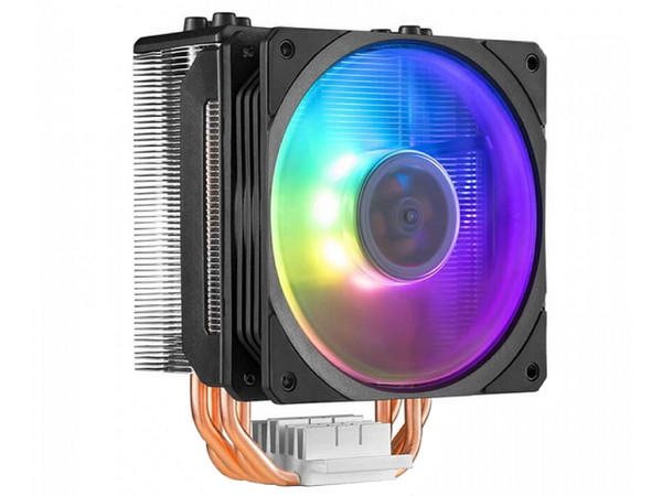 Disipador y Ventilador Cooler Master Hyper 212 Spectrum RGB, de 120mm, soporta Socket: LGA 2066, 2011, 1151, 1150, 1155, 1136, 775 y AM4, AM3 +, AM3, AM2 +, AM2, FM2, FM1, con iluminación LED RGB.