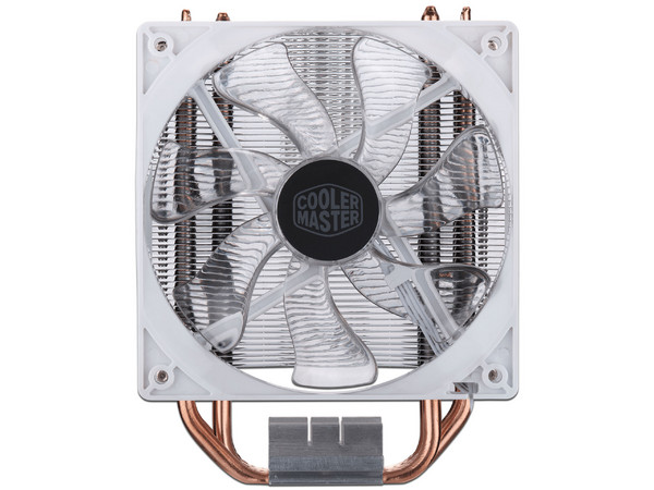 Disipador y Ventilador Cooler Master Hyper 212 LED, Soporta LGA 2066, LGA 2011 y AM4, 120mm, Color Blanco.