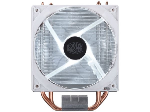 Disipador y Ventilador Cooler Master Hyper 212 LED, Soporta LGA 2066, LGA 2011 y AM4, 120mm, Color Blanco.
