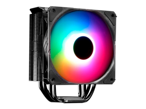 Disipador y Ventilador Cooler Master Hyper 212 Pro ARGB para Socket LGA 1700, 1200, AMD AM5 y AM4. Color Negro.
