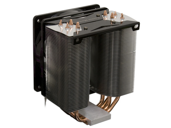 Disipador y Ventilador COOLER MASTER Hyper 212 soporta Core 2 Quad, Core 2 Extreme, Core 2 Duo, Athlon FX, Athlon X2 y Phenom