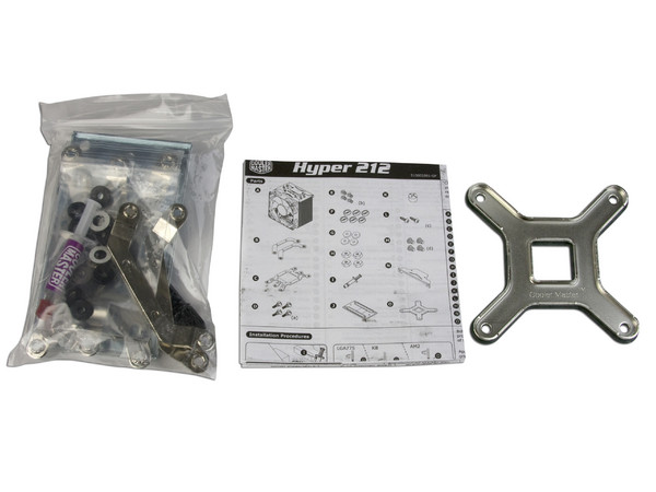 Disipador y Ventilador COOLER MASTER Hyper 212 soporta Core 2 Quad, Core 2 Extreme, Core 2 Duo, Athlon FX, Athlon X2 y Phenom
