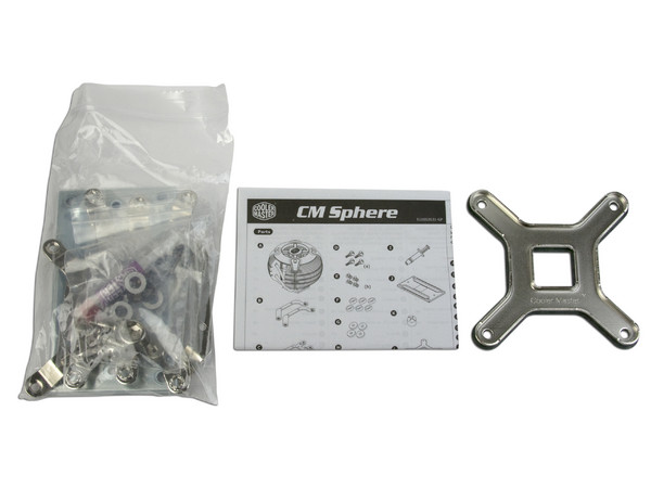 Disipador y Ventilador COOLER MASTER CM SPHERE soporta Core 2 Quad, Core 2 Extreme, Core 2 Duo, Athlon FX, Athlon X2 y Phenom