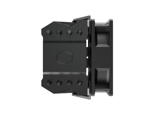 Disipador y Ventilador Cooler Master Hyper 411 Nano ARGB, de 92mm, Soporta Socket: Intel LGA1200, LGA1151, LGA1150, y AMD AM4, AM5. Color Negro.