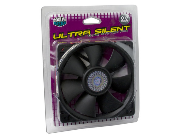 Ventilador para Gabinete COOLER MASTER Ultra Silencioso, 120 mm.