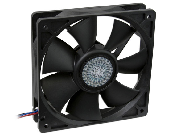 Ventilador para Gabinete COOLER MASTER Ultra Silencioso, 120 mm.