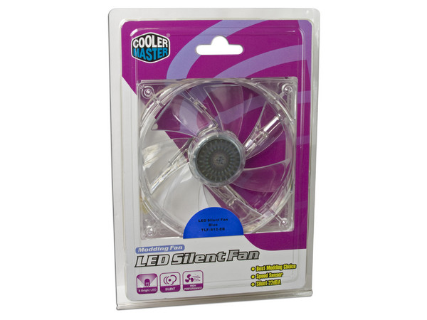 Ventilador para Gabinete COOLER MASTER Leds Azules, 120 mm.